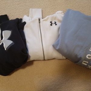Lot of 3 Under Armour Sweatshirts